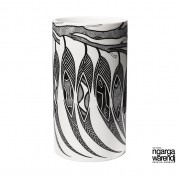 Aboriginal Art | Porcelain Vase | Dancing Wombat